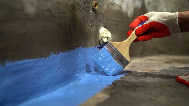 Commercial Foundation Crack Repair project at a Mount Sinai, NY business property by SJ Waterproofing Pros